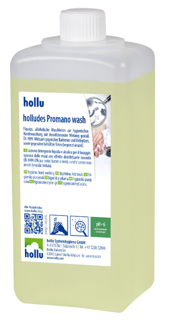 holludes Promano wash - hygienische Händewaschung